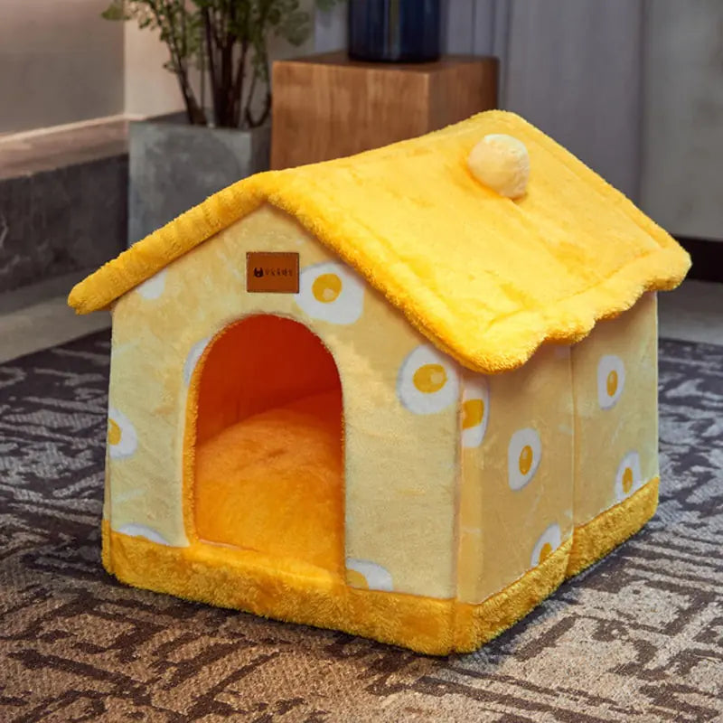 Foldable Warm Pet House Kennel